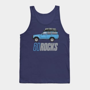 60 rocks-Light Blue Tank Top